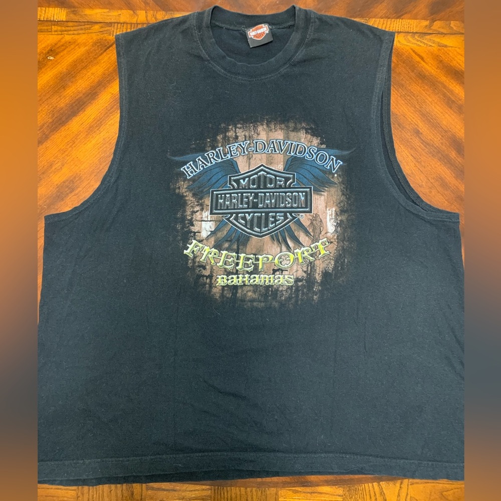 Harley Davidson Freeport Bahamas Tank Top